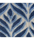 Nourison Aloha Blue ALH35 2 ft. 3 in. X 8 ft. Rect. Rug