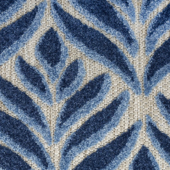 Nourison Aloha Blue ALH35 2 ft. 3 in. X 8 ft. Rect. Rug