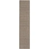 Nourison Home Tulum TLM03 Brown 2 ft. 2 in. X 8 ft. Area Rug