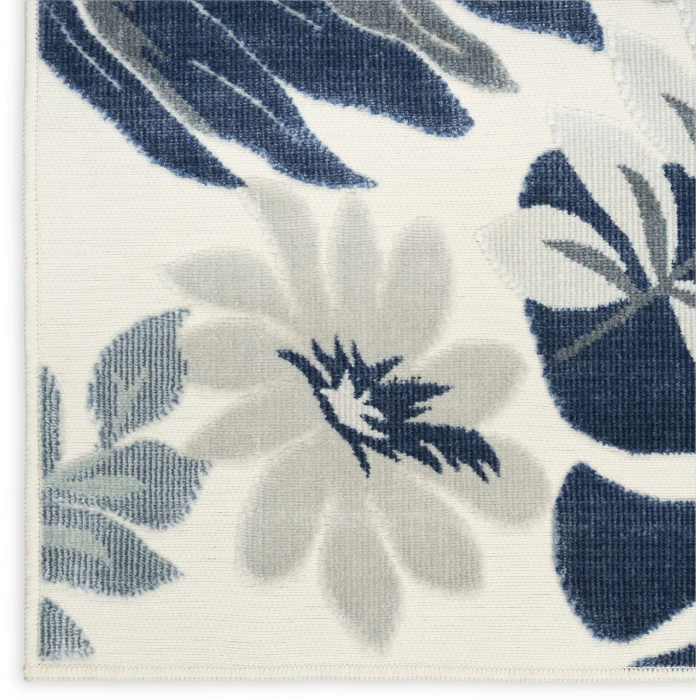 Nourison Home Suncoast Blue SNC02 5ft.3in. x 7ft.3in. Rect. Rug