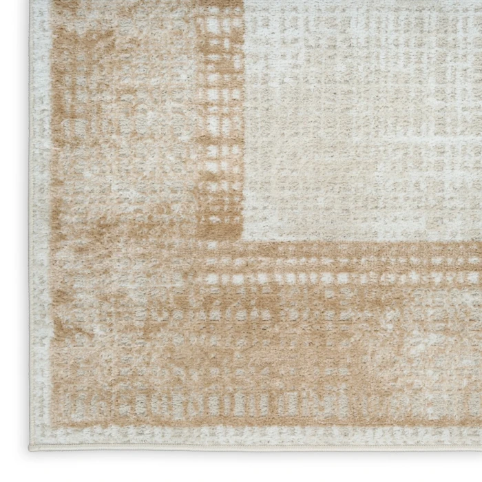 Nourison Dekor Ivory Beige DEK06 4 ft. X 6 ft. Rect. Rug