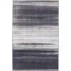 Nourison Launder Ivory Black LDR01 2ft.8in. x 4ft. Rect. Rug