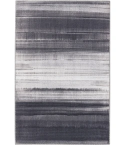 Nourison Launder Ivory Black LDR01 2ft.8in. x 4ft. Rect. Rug