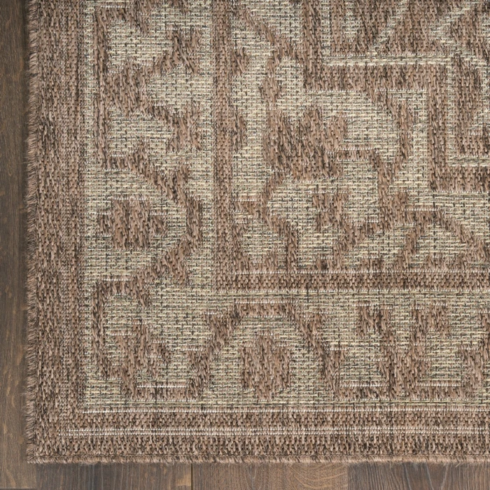 Nourison Tulum Brown TLM05 8 ft. X 10 ft. Rect. Rug