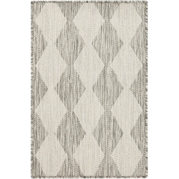 Nourison Home Positano Grey POS04 2ft. x 3ft. Rect. Rug