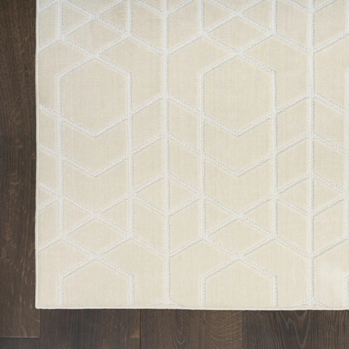 Nourison Home Washable Charm Cream / Ivory WCH01 2ft. x 3ft. Rect. Rug