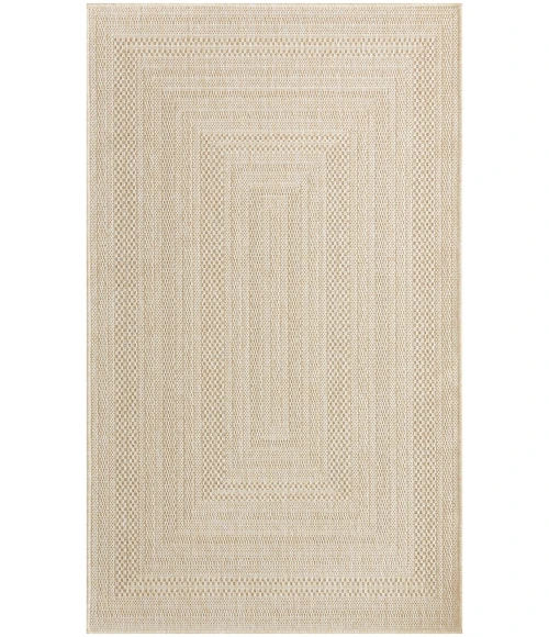 Nourison Tulum Cream TLM04 3 ft. X 5 ft. Rect. Rug