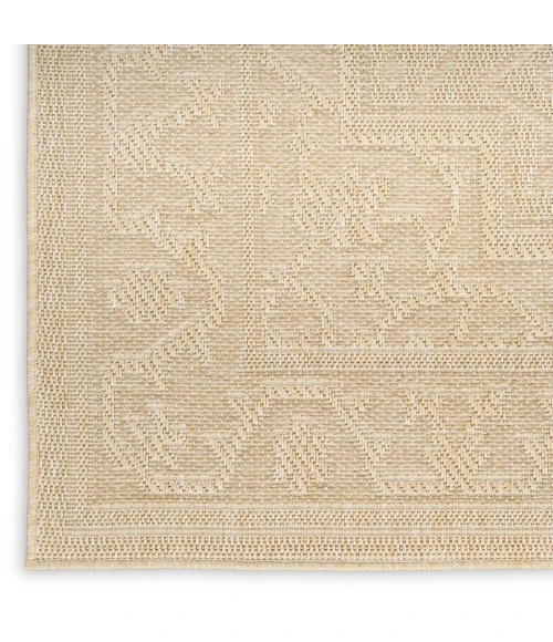 Nourison Tulum Cream TLM05 2 ft. 2 in. X 10 ft. Rect. Rug