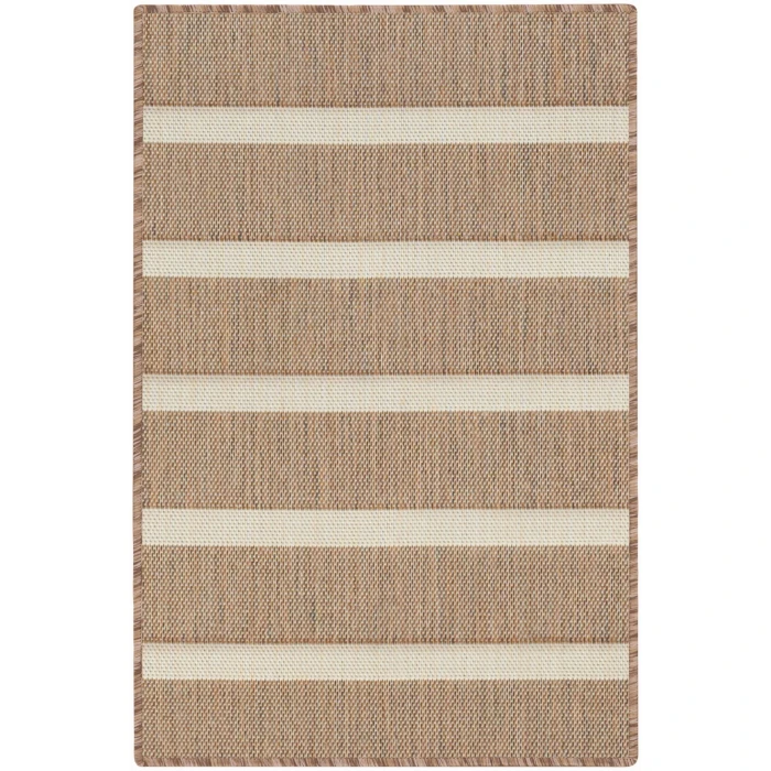 Nourison Positano Jute Ivory POS03 2ft. x 3ft. Rect. Rug