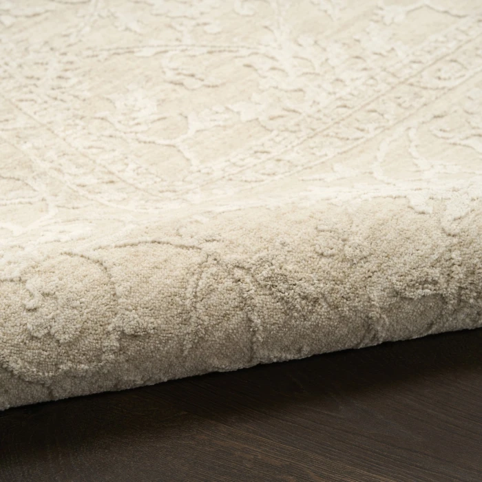 Nourison Home Moonlit Beige MLI03 5ft.3in. x 7ft.6in. Rect. Rug
