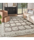 Nourison Dekor Ivory Brown DEK01 7 ft. 10 in. X 9 ft. 10 in. Rect. Rug