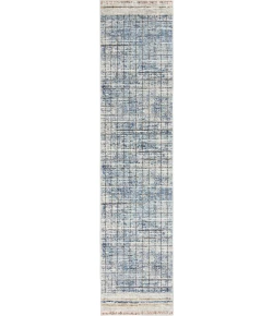 Nourison Quarry Blue QUA13 2ft.2in. x 10ft. Rect. Rug