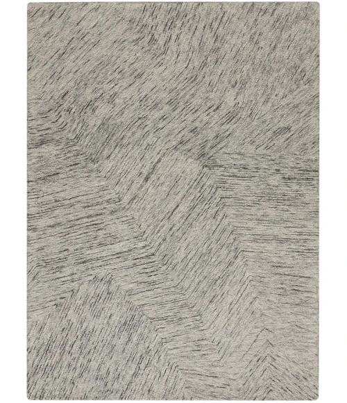 DKNY Pure Angles Grey ANG01 5 ft. X 7 ft. Rect. Rug