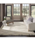 Nourison Home Dreamy Shag Cream / Ivory DRS07 7ft.10in. x 9ft.10in. Rect. Rug