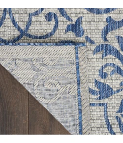 Nourison Country Side Ivory Blue CTR04 2ft.2in. x 3ft.9in. Rect. Rug