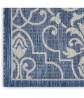 Nourison Country Side Denim CTR04 2ft.2in. x 7ft.6in. Rect. Rug
