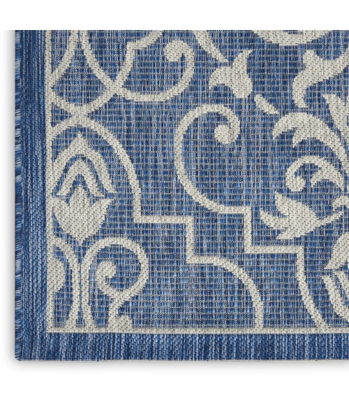 Nourison Country Side Denim CTR04 2ft.2in. x 7ft.6in. Rect. Rug
