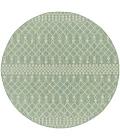 Nourison Positano Blue Green POS02 6 ft. X Round Rug