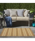 Nourison Home Horizon Indoor/Outdoor Tan HOZ05 3ft. x 5ft. Rect. Rug