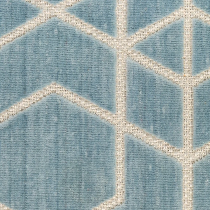 Nourison Washable Charm Blue Ivory WCH01 4 ft. X 6 ft. Rect. Rug