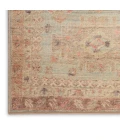 Nourison Vintage Washables Sage Multicolor VWS16 4 ft. X 6 ft. Rect. Rug