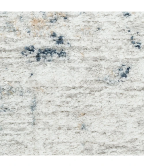 Nourison Dekor Grey Navy DEK07 5 ft. 3 in. X 7 ft. Rect. Rug
