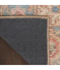 Nourison Vintage Washables Navy Multicolor VWS10 4 ft. X 6 ft. Rect. Rug