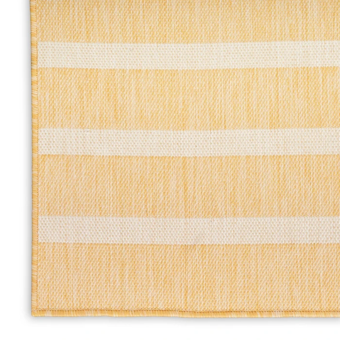 Nourison Positano Yellow Ivory POS03 8 ft. X 10 ft. Rect. Rug