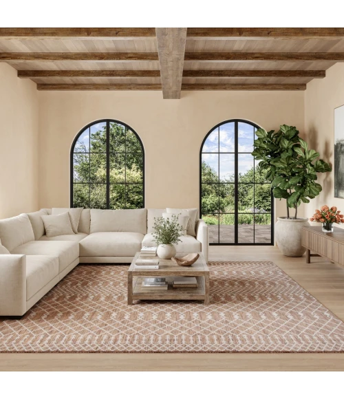 Nourison Positano Beige POS02 12ft. Square Rug