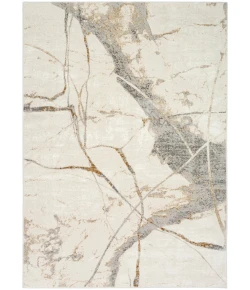 Calvin Klein CK073 Compass CMP04 Ivory Multicolor 7 ft. 10 in. X 9 ft. 10 in. Area Rug