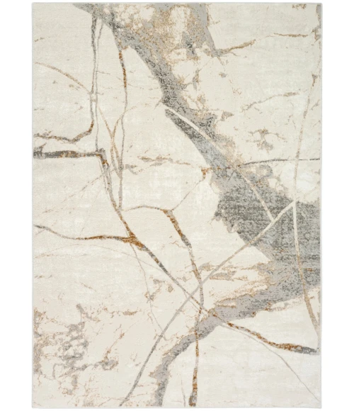 Calvin Klein CK073 Compass Ivory Multicolor CMP04 8 ft. X 10 ft. Rect. Rug