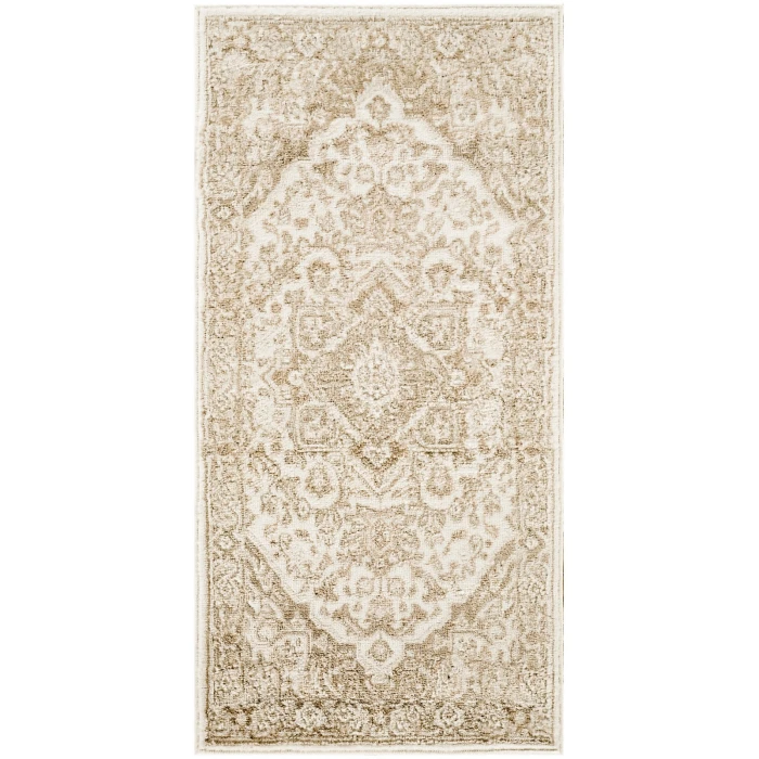 Nourison Dekor Ivory Taupe DEK08 2 ft. x 4 ft. Rect. Rug