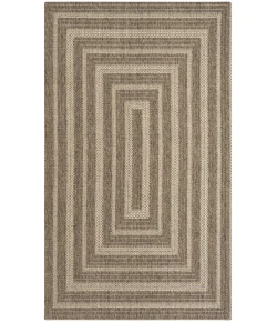 Nourison Home Tulum TLM04 Brown 3 ft. X 5 ft. Area Rug