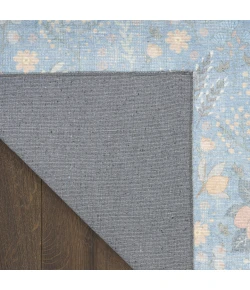 Nourison Home Botanical Washables Blue BOT04 5ft. x 7ft. Rect. Rug