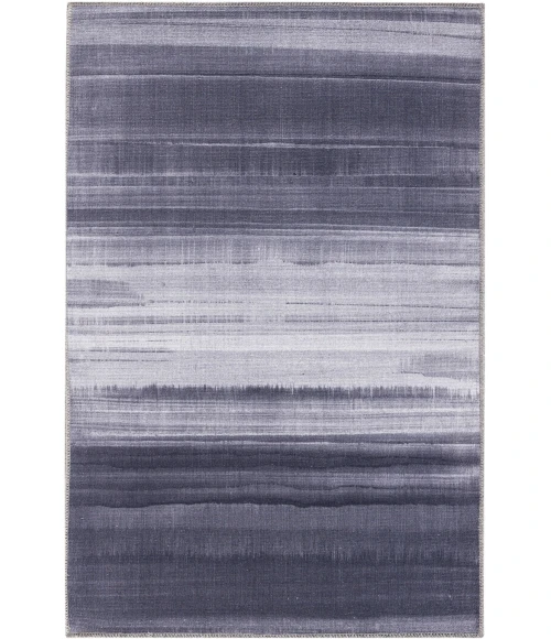 Nourison Launder Grey Blue LDR01 2ft.8in. x 4ft. Rect. Rug
