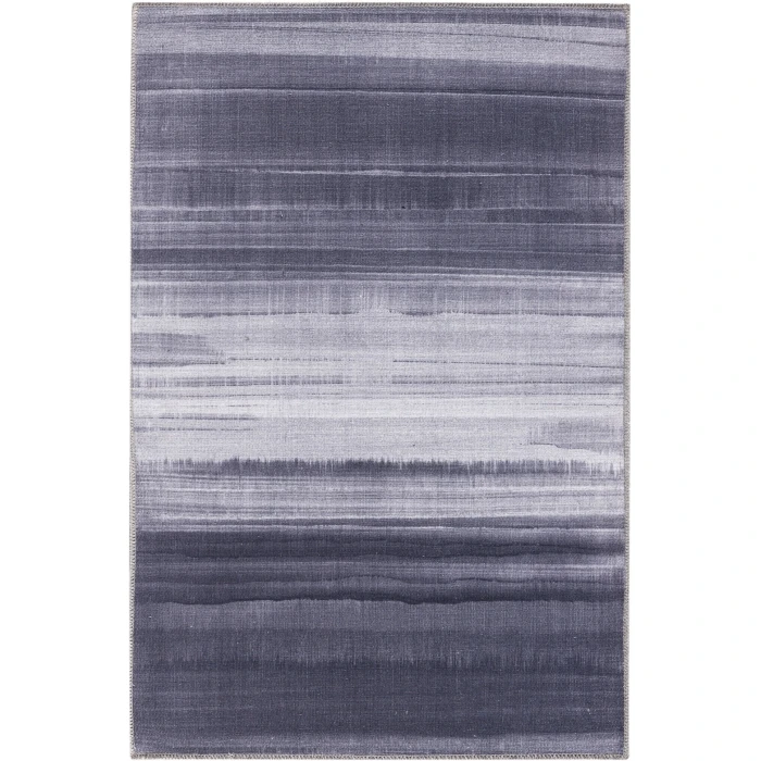 Nourison Launder Grey Blue LDR01 2ft.8in. x 4ft. Rect. Rug