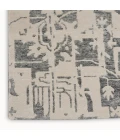 Nourison Silk Shadows Ivory Grey SHA19 2 ft. X 3 ft. Rect. Rug