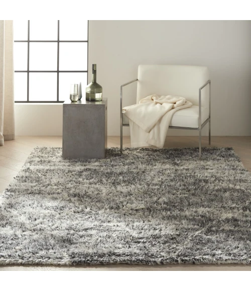 Calvin Klein San Antonio Charcoal Ivory CK774 5ft.6in. x 8ft. Rect. Rug