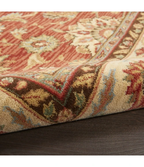 Nourison Home Living Treasures Red LI05 9ft.9in. x 13ft.9in. Rect. Rug