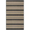 Nourison Home Horizon Indoor/Outdoor Black HOZ05 3ft. x 5ft. Rect. Rug