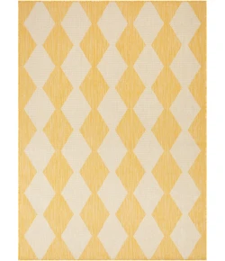 Nourison Positano Yellow POS04 5ft. x 7ft. Rect. Rug