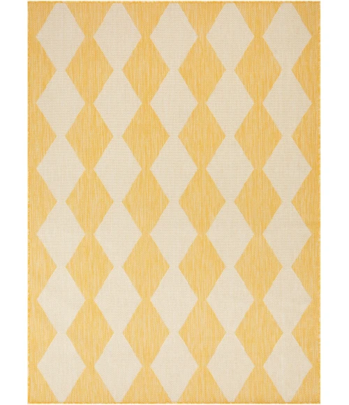 Nourison Positano Yellow POS04 5ft. x 7ft. Rect. Rug