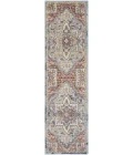 Nourison Home Soraya Blue SOR04 2ft.2in. x 7ft.6in. Rect. Rug