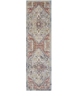 Nourison Home Soraya Blue SOR04 2ft.2in. x 7ft.6in. Rect. Rug