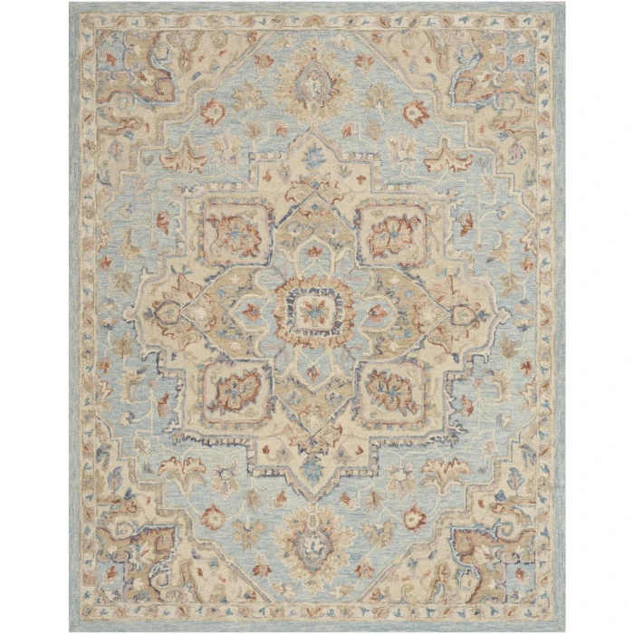 Nourison Home Maison Blue MSO06 9ft.9in. x 13ft.9in. Rect. Rug
