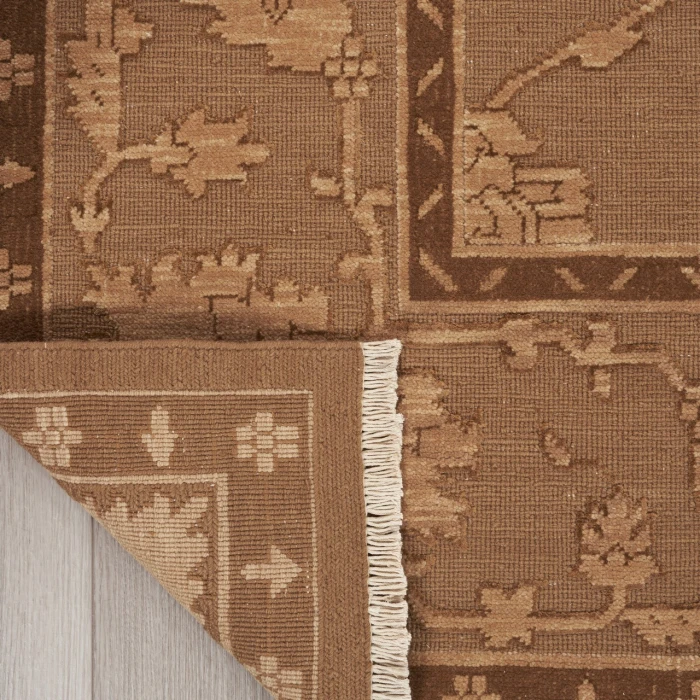 Nourison Home Silk Pointe Brown SKP1 7ft.10in. x 9ft.10in. Rect. Rug