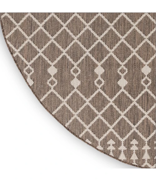 Nourison Positano Natural POS02 10ft. Round Rug