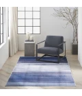 Calvin Klein Launder Blue LDR01 7ft.10in. x 9ft.10in. Rect. Rug