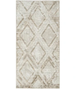 Nourison Home Dekor DEK05 Ivory Taupe 2 ft. X 4 ft. Area Rug