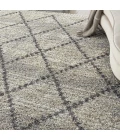 Nourison Home Oslo Shag Grey OSL01 9ft. x 12ft. Rect. Rug